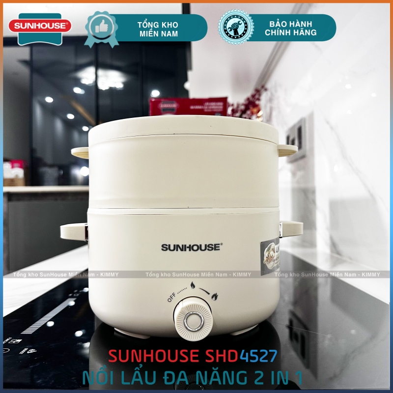 Nồi lẩu & hấp đa năng 2L Sunhouse SHD4517